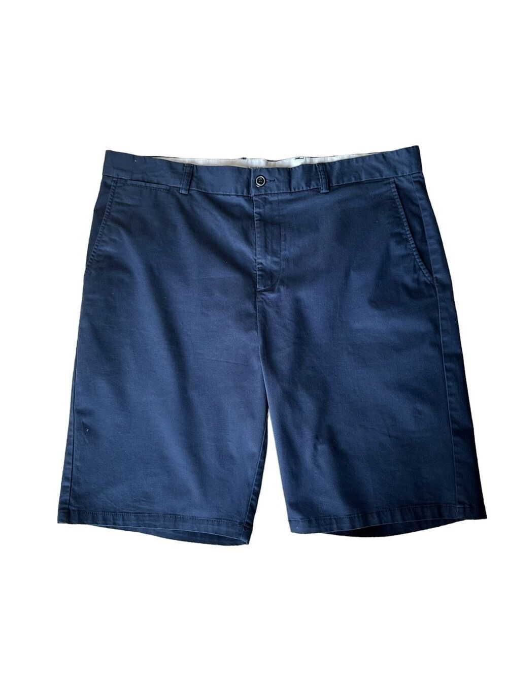 Old Navy Ultimate Slim Navy Blue Men’s Chino Cotton Blend Shorts Size 40